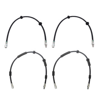 TRQ® - Front and Rear Brake Hydraulic Hose Kit