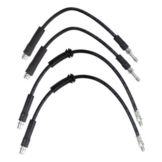 TRQ® - Front and Rear Brake Hydraulic Hose Kit