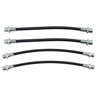 TRQ® - Front and Rear Brake Hydraulic Hose Kit