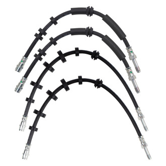 TRQ® - Front and Rear Brake Hydraulic Hose Kit
