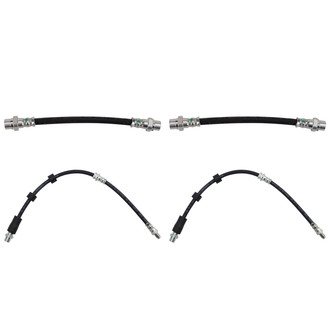 TRQ® - Front and Rear Brake Hydraulic Hose Kit
