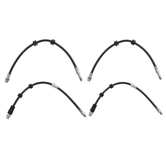 TRQ® - Front and Rear Brake Hydraulic Hose Kit