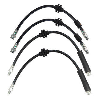 TRQ® - Front and Rear Brake Hydraulic Hose Kit