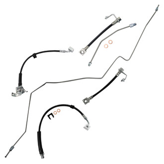 TRQ® - Brake Hydraulic Hose Kit