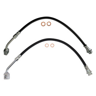 TRQ® BLA55308 - Front Brake Hydraulic Hose Kit