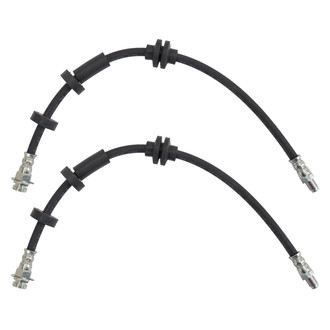 TRQ® BLA55318 - Front Brake Hydraulic Hose Kit
