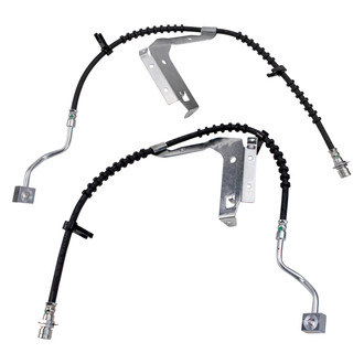 TRQ® - Front Brake Hydraulic Hose Kit
