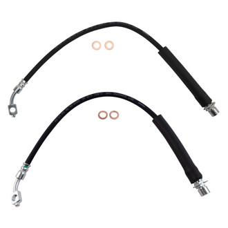 TRQ® - Front Brake Hydraulic Hose Kit