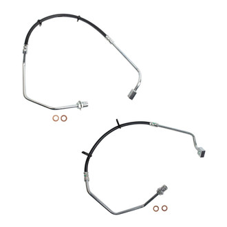 TRQ® - Front Brake Hydraulic Hose Kit