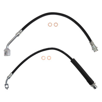 TRQ® - Front Brake Hydraulic Hose Kit