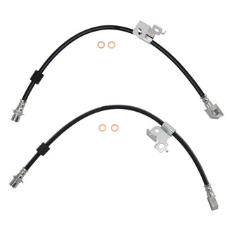 TRQ® - Front Brake Hydraulic Hose Kit