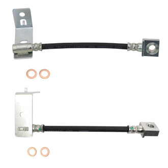 TRQ® - Rear Brake Hydraulic Hose Kit