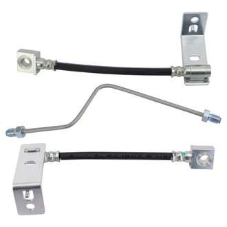 TRQ® - Rear Brake Hydraulic Hose Kit