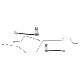 TRQ® - Rear Brake Hydraulic Hose Kit