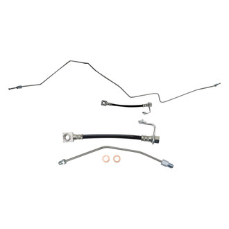 TRQ® - Rear Brake Hydraulic Hose Kit