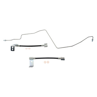 TRQ® - Rear Brake Hydraulic Hose Kit