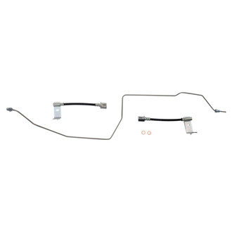 TRQ® - Rear Brake Hydraulic Hose Kit