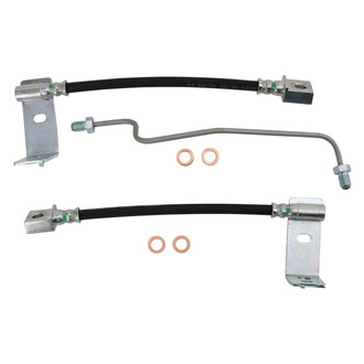 TRQ® - Rear Brake Hydraulic Hose Kit