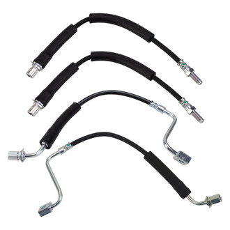 TRQ® - Front and Rear Brake Hydraulic Hose Kit