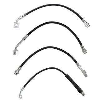 TRQ® - Front and Rear Brake Hydraulic Hose Kit