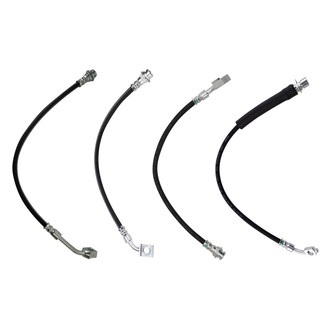 TRQ® - Front and Rear Brake Hydraulic Hose Kit