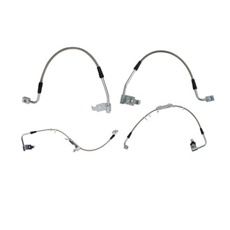 TRQ® - Front and Rear Brake Hydraulic Hose Kit
