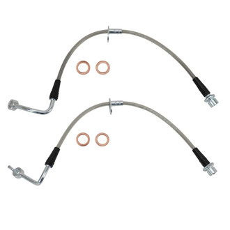 TRQ® - Front Brake Hydraulic Hose Kit