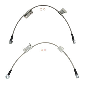 TRQ® - Front Brake Hydraulic Hose Kit