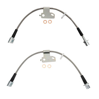 TRQ® - Front Brake Hydraulic Hose Kit