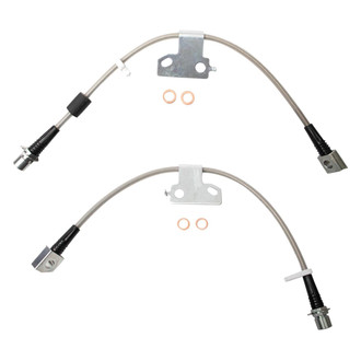 TRQ® BLA63358 - Front Brake Hydraulic Hose Kit