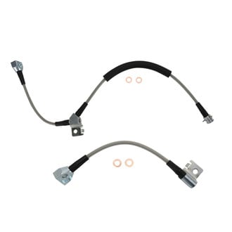 TRQ® - Rear Brake Hydraulic Hose Kit