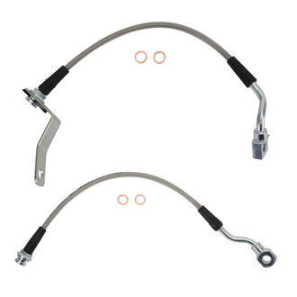 TRQ® - Rear Brake Hydraulic Hose Kit