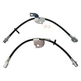 TRQ® - Front Brake Hydraulic Hose Kit