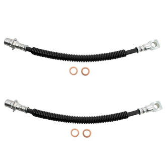 TRQ® - Front Brake Hydraulic Hose Kit
