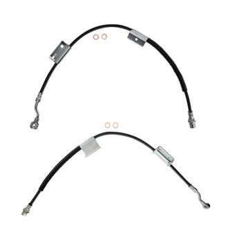 TRQ® - Front Brake Hydraulic Hose Kit
