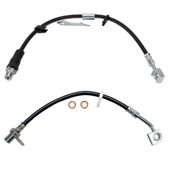 TRQ® - Front Brake Hydraulic Hose Kit