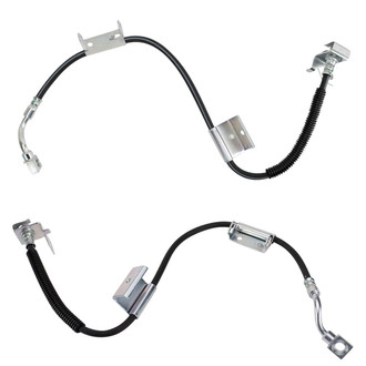 TRQ® - Front Brake Hydraulic Hose Kit