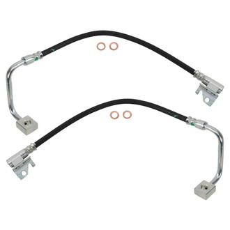 TRQ® - Front Brake Hydraulic Hose Kit