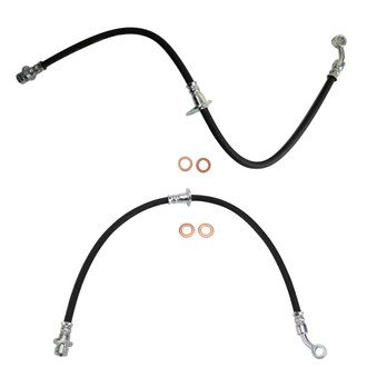 TRQ® - Front Brake Hydraulic Hose Kit