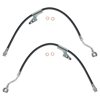 TRQ® - Front Brake Hydraulic Hose Kit