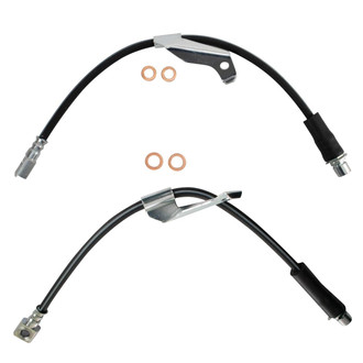TRQ® - Front Brake Hydraulic Hose Kit