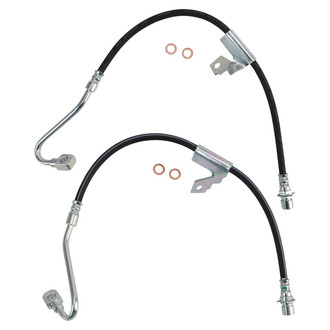 TRQ® - Front Brake Hydraulic Hose Kit
