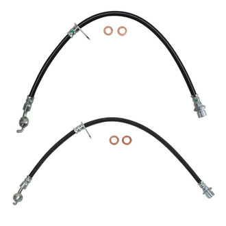 TRQ® - Front Brake Hydraulic Hose Kit