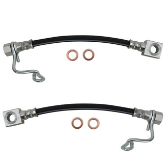 TRQ® - Rear Brake Hydraulic Hose Kit
