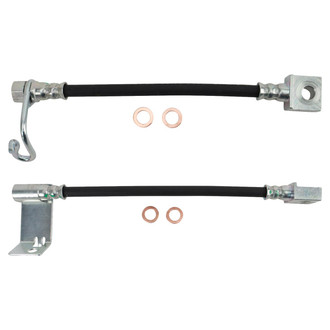 TRQ® - Rear Brake Hydraulic Hose Kit
