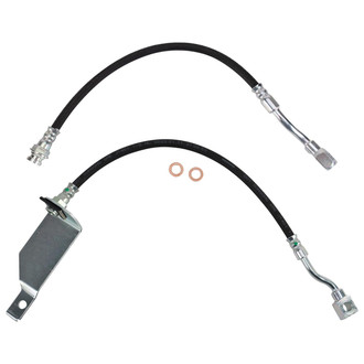TRQ® - Rear Brake Hydraulic Hose Kit