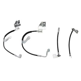 TRQ® - Front and Rear Brake Hydraulic Hose Kit