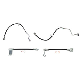 TRQ® - Front and Rear Brake Hydraulic Hose Kit