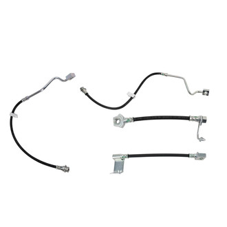 TRQ® - Front and Rear Brake Hydraulic Hose Kit