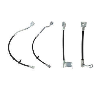 TRQ® - Front and Rear Brake Hydraulic Hose Kit